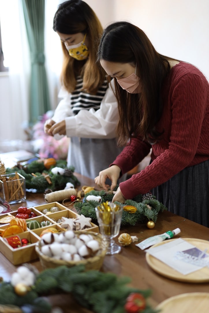 2025 聖誕花環工作坊|Christmas Wreath Workshop