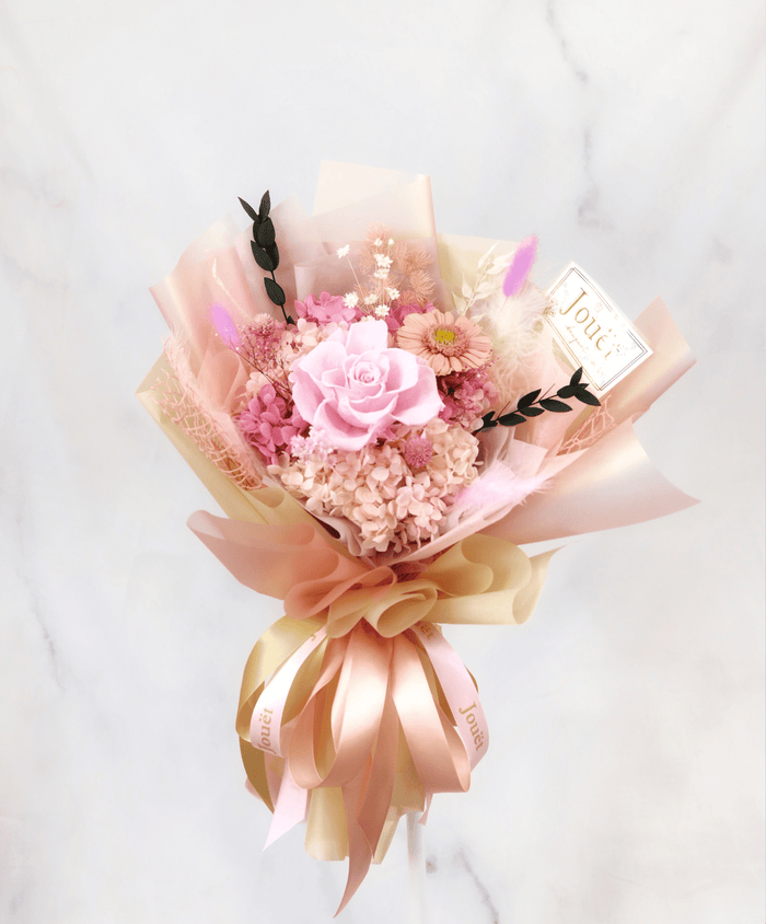 Coral Sunset | 永生花束