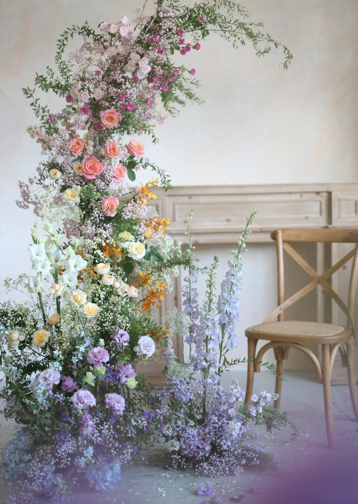 Flower Arch Installation 花藝拱門