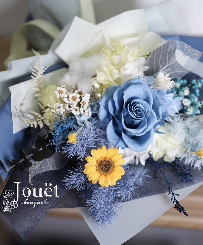 Navy Salute | 永生花束