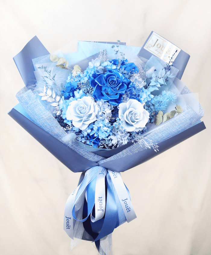 Ocean Blue | 永生花束