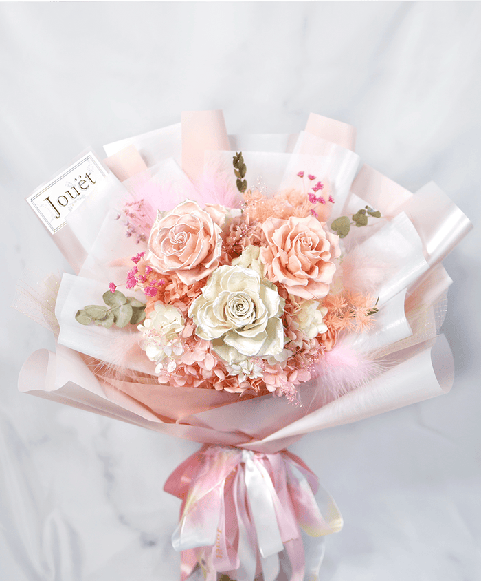 Pearl Glow | 永生花束