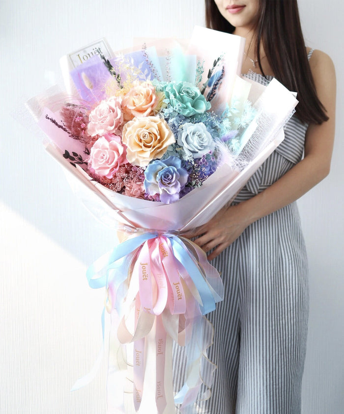 Rainbow Deluxe | 情人節永生花花束2025