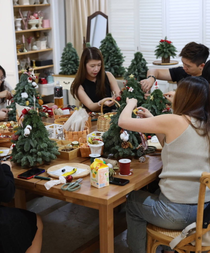 {裝飾班} 2024 聖誕樹工作坊｜Decorate Christmas Tree Workshop