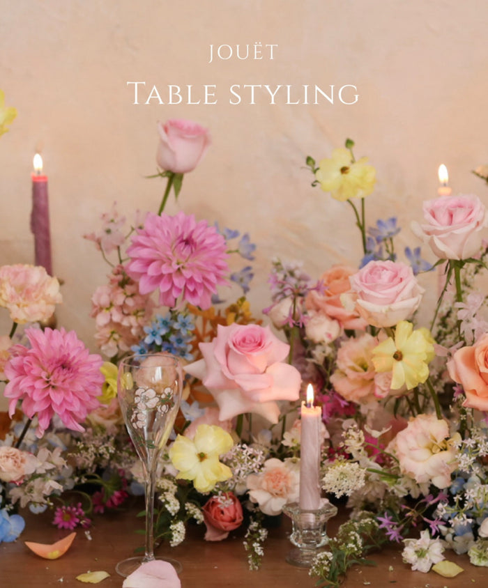 [4月20號／5月18號] Table Styling 餐桌插花課