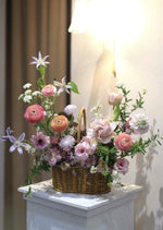 [4月6號] Flower Basket 自然風花籃